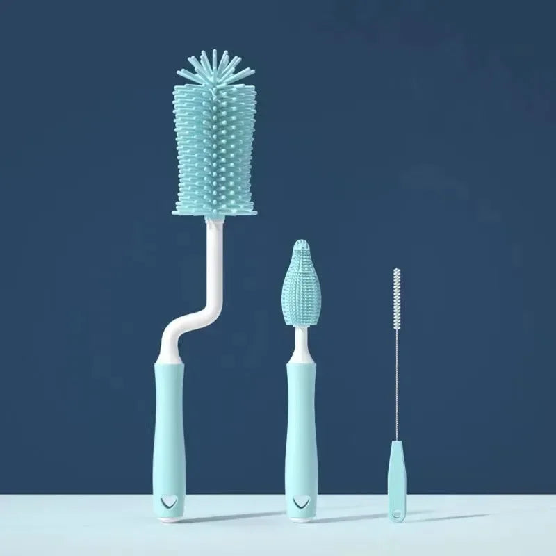 Brosse de nettoyage en silicone