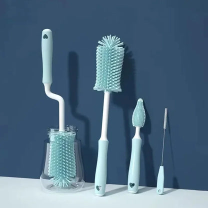 Brosse de nettoyage en silicone