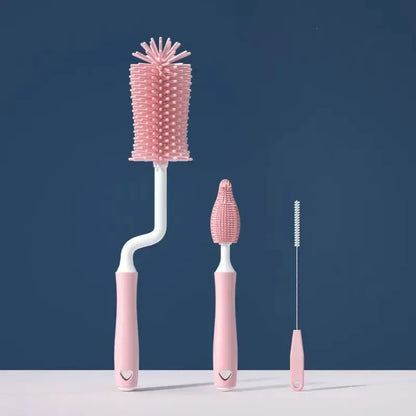 Brosse de nettoyage en silicone